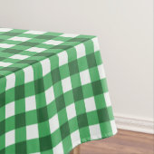 Rustic Green En vichy Chèques Motif Nappe (In Situ)
