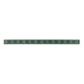 Rustic Green Holiday Laurel Krans Monogram Lint (Voorkant)
