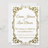 Rustic Green Mexican Wedding Invitation (Devant)