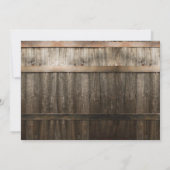 Rustic Green Photo Graduation Merci photo (Dos)