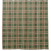 Rustic Green Pset Bathroom Shower Curtain Douchegordijn (Voorkant)