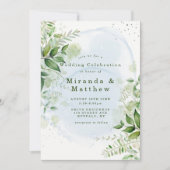 Rustic Greenery Dusty Blue Airy Wedding (Voorkant)