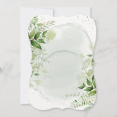 Rustic Greenery zal mijn Bridesmaid Invitati zijn Kaart (Achterkant)