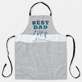 Rustic Grey Best Vader Day Schort (Voorkant)