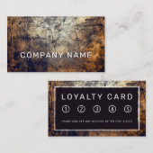 Rustic Grime Klantenkaartje (Voorkant / Achterkant)