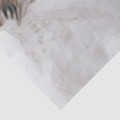 *~* Rustic Grunge Azalea Flowers White Neutral Tissuepapier (Detail)