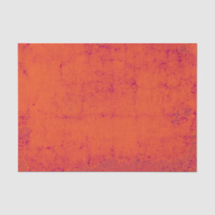 Rustic Grunge Bright Oranje achtergrond Tissuepapier