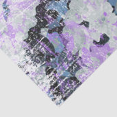 *~* Rustic Grunge Rhododendron Flowers White Blush Tissuepapier (Detail)