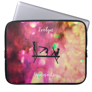 Rustic Gymnastics Evenwichtsbalk Laptop Hoes