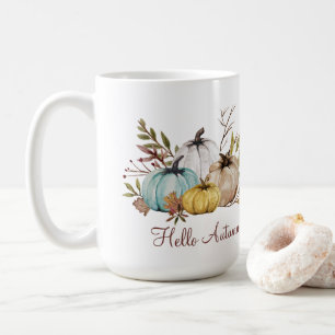 Rustic Hallo Autumn Pumpkins Koffiemok