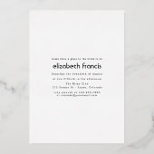 Rustic Halloween Gothic Witchwood Fantasy Folie Uitnodiging (Achterkant)