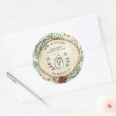 Rustic Handmade Met Liefde jam label inmaken (Envelop)