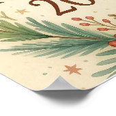 rustic happy new year wall poster (Hoek)