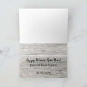 Rustic Happy Norooz Hyacinth - Carte de voeux (Intérieur)