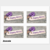 Rustic Happy Norooz Hyacinth - Sticker (Feuille)