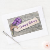 Rustic Happy Norooz Hyacinth - Sticker (Enveloppe)