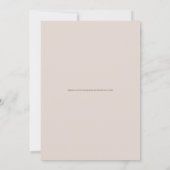 Rustic Heart Doodles | Aankondiging van de datum (Achterkant)