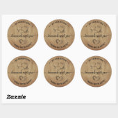 Rustic Heart Handmade With Love appeljam label (Vel)