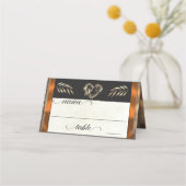 Rustic Heart & Monogram - Koper (Voorkant)