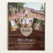 Rustic Heart Photo Mariage Fête des mariées Journa (Devant)