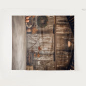 Rustic Herfst Barn Hanging Wandkleed (Voorkant (horizontaal))