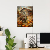 Rustic Herfst Poster (Thuiskantoor)