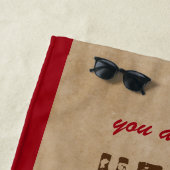 Rustic Hero Papa vaders Dag 2 Foto Collage Strandlaken (In situ)