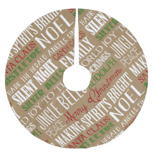 Rustic Holiday Tree Skirt Kerstboom Rok