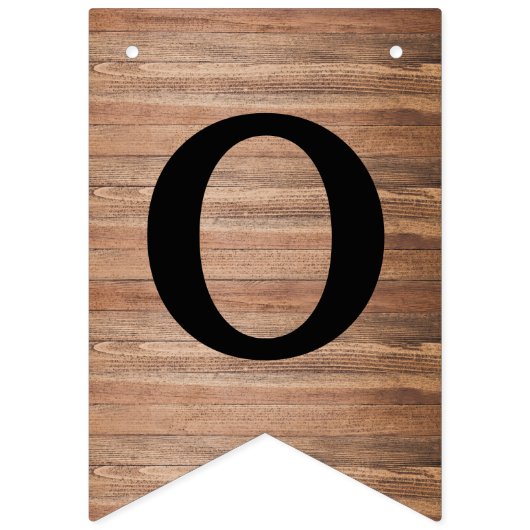 Rustic Home Sweet Home Heart House Warming Vlaggetjes (Tweede vlag)