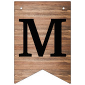 Rustic Home Sweet Home Heart House Warming Vlaggetjes (Derde vlag)