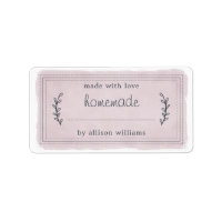 Rustic Homemade Bked Goods Jam Canning Paars