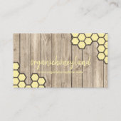 Rustic Honeycomb Pure Raw Apiary Visitekaartje (Voorkant)