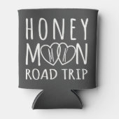 Rustic Honeymoon Road Trip Heart Koelbox Blikjeskoeler (Voorkant)