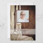 Rustic Horse Bit Satijn Westerne Dood Jubileum Kaart (Voorkant)