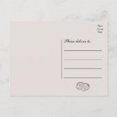 Rustic Horse Western Country Wedding Dank u Briefkaart (Achterkant)