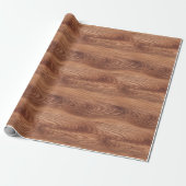Rustic houten decoupage cadeaupapier (Uitgerold)
