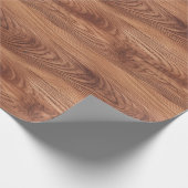Rustic houten decoupage cadeaupapier (Hoek)