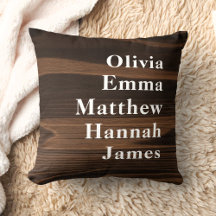 Rustic Houten Op Maat Gemaakte Namen van Kinderen