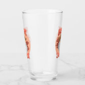 Rustic Howdy Santa Westerne Cowboy kerst Glas (Rechts)