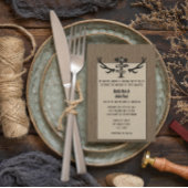 Rustic Hunt is over Barnwood Kaart