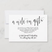 Rustic Huwelijkskaart Cadeau Kaart (Voorkant)