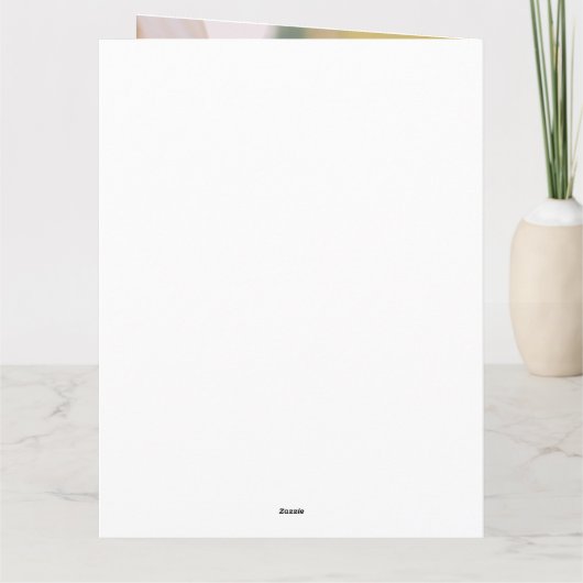 Rustic huwelijkskerstbruiloft Dank je Bedankkaart (Achterkant)