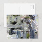 Rustic Industrial Texture Briefkaart (Voorkant / Achterkant)