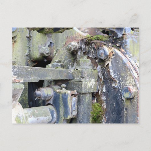 Rustic Industrial Texture Briefkaart (Voorkant)