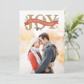 Rustic Joy Carte photo de vacances (Debout devant)