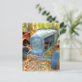 Rustic Junkyard Hot Rod Briefkaart (Staand voorkant)