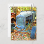 Rustic Junkyard Hot Rod Briefkaart (Voorkant / Achterkant)