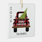 Rustic Keepsake Christmas Keramisch Ornament (Rechts)