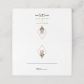 Rustic King Protea Wedding Place Card