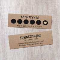 Rustic Kraft 6 Punch Loyalty